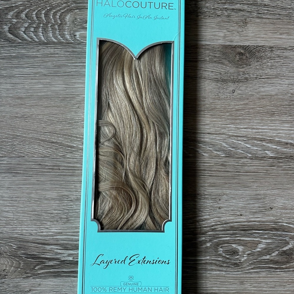 Layered Remy Human Hair Extension - Blonde